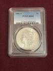 1881-S Morgan Silver Dollar PCGS MS62