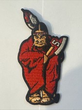 Stanford Cardinal Indians Vintage Embroidered Iron On Patch 3" X 1.50”