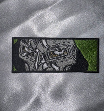 MF DOOM Marvel Villain Iron On Embroidery Patch Hip Hop Rap Music Hat Jacket DIY