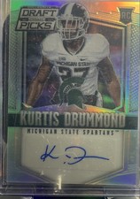 2015 Panini Prizm Collegiate Draft Picks - Kurtis Drummond #210 Silver Prizm  
