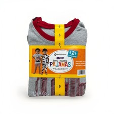 Member's Mark 4 Piece Set Of 2 Boys NWT Favorite Pajamas Fire Trucks Size 6