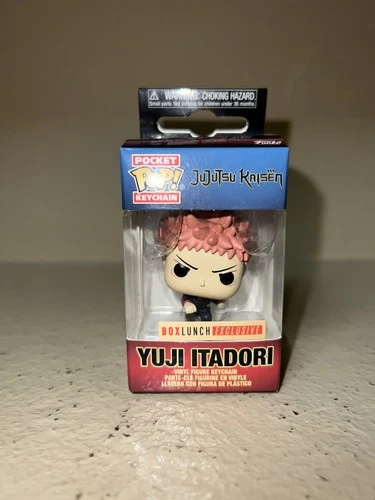 Funko Pop Pocket Keychain Jujutsu Kaisen Yuji Itadori Box Lunch Exclusive