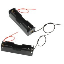 LBTODH 2PCS 18650 Battery Holder with Lead Wire Bundle 18650 Battery Holder 3...