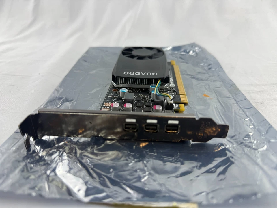 Nvidia Quadro P400 2GB Video Card 3x Mini Display Port Full Height & LP Brackets - Image 2 of 4