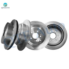 Set of 4 Front 296mm-Rear 313mm Brake Disc Rotors For 2005-2010 Honda Odyssey