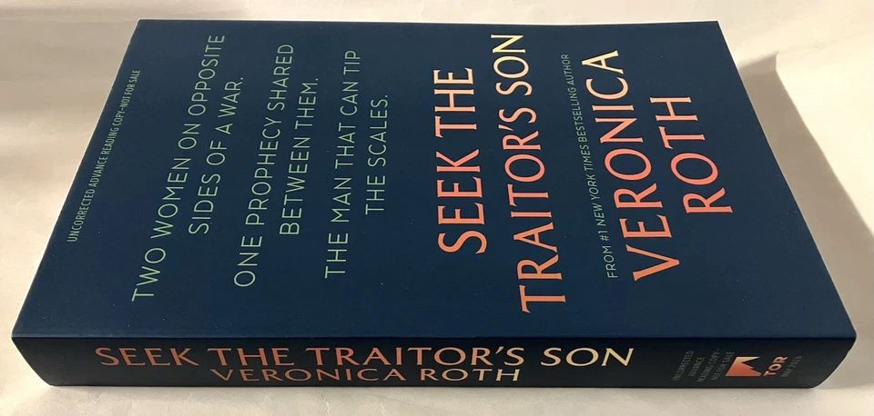 Seek the Traitor’s Son ARC Galley Signed Veronica Roth Advanced Readers Copy NEW - Image 4 of 4