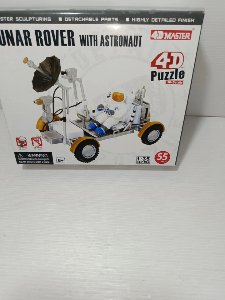 Lunar Rover With Astronaut Puzzle 4D Master 1:35 LEGGI DESCRIZIONE - Immagine 2 di 4