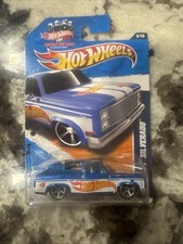 Hot Wheels 2011 HW Racing '11  83 Chevy Silverado Blue 6/10 156/244 VHTF Rare
