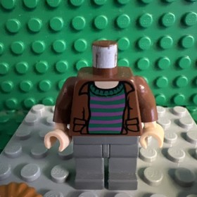 Lego Ron Weasley 4758 10132 Prisoner of Azkaban Harry Potter Minifigure NICE