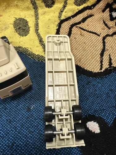 Vintage 1992 Tonka GI Joe Military Machines Flat Bed Tractor Tráiler - Bild 8 von 9