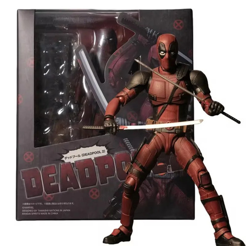 Deadpool Actionfigur Deadpool & Wolverine Shfiguarts Joint Movable New Mutants - Bild 6 von 8