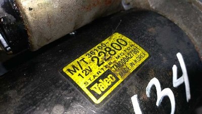 3610022800 starter motor 21434 480197 HYUNDAI ACCENT LC GL 4P 2000