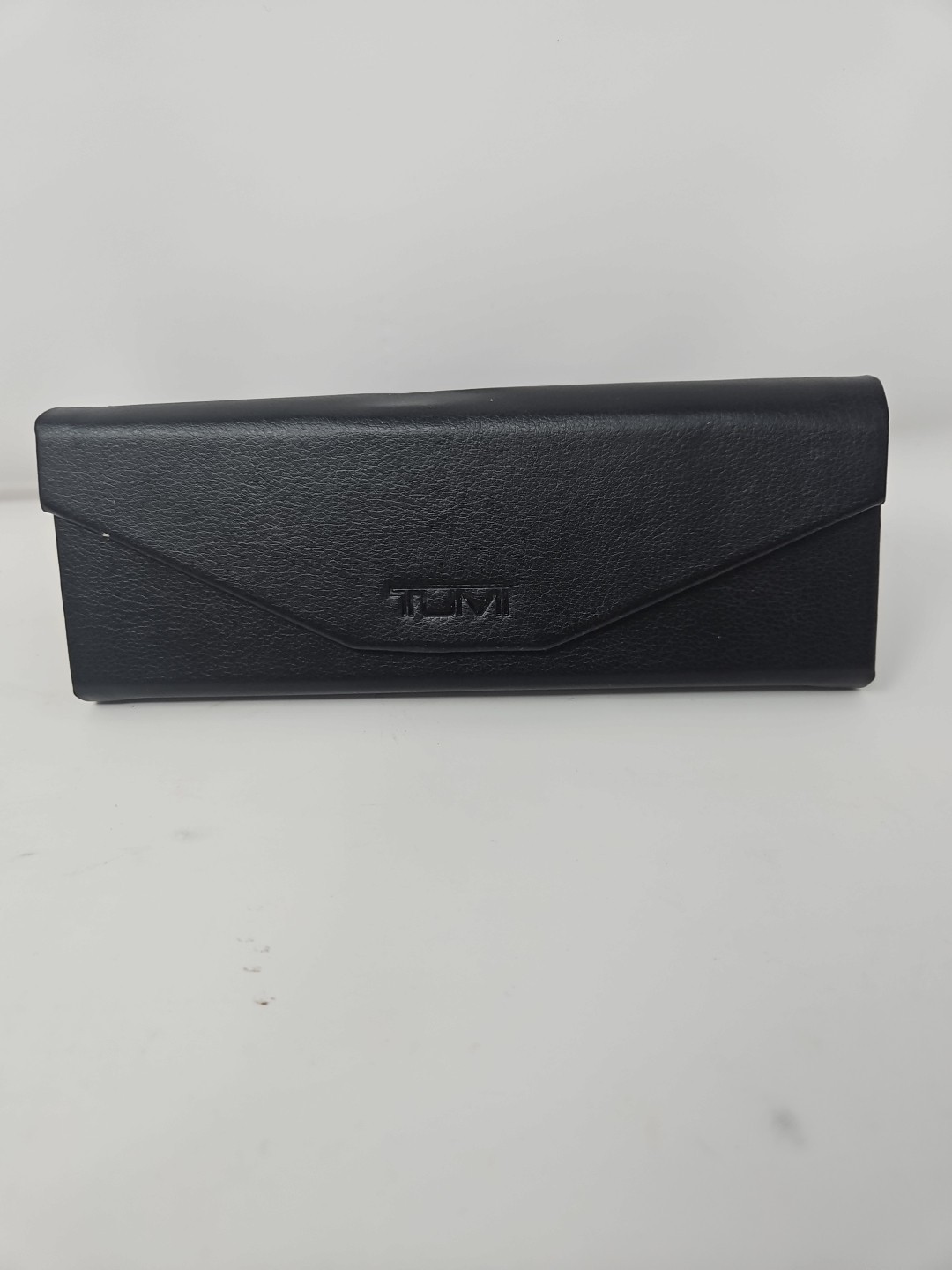 Tumi Aviator Pilot Sunglasses Special Edition + Folding Case & Cloth Black Metal image 2
