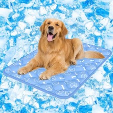 Rywell Dog Cooling Mat 2.0,44  32 Thicken Cooling Mat for Extra Large Dog, I...