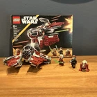LEGO Star Wars Ahsoka's Jedi Interceptor 75401 Set w/ Minifigures, 290 Pieces