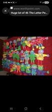 The Letter People Puppets Plush Learning Kids Lot Bundle P U G Z V K I W N E O