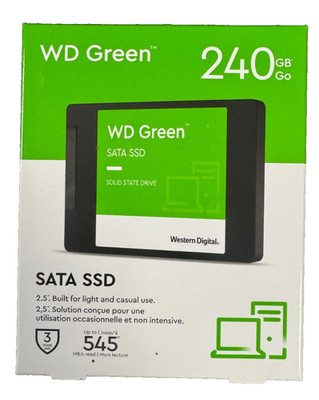 Western Digital Green 240GB SATA SSD - BRANDNEU & OVP
