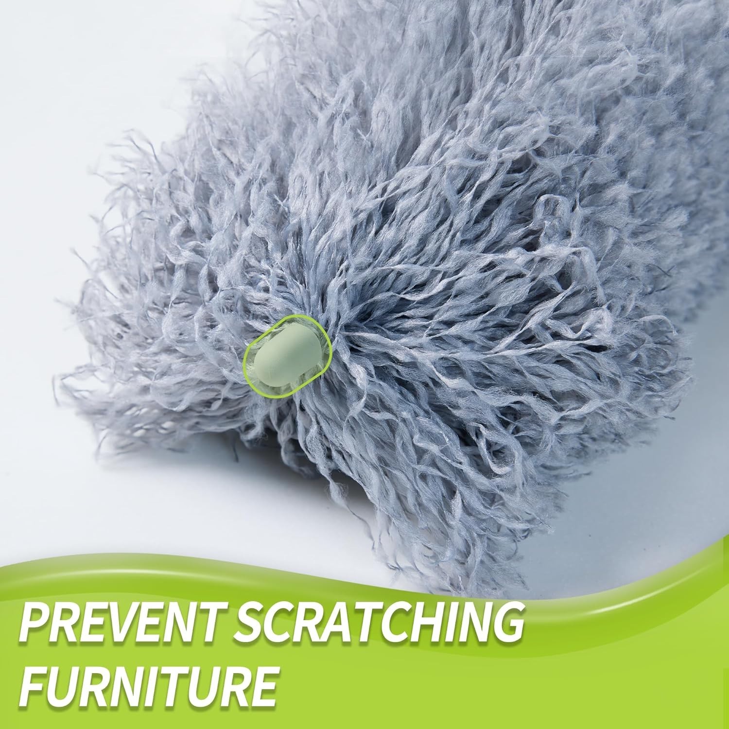 100" Extendable Spider Web Brush & Ceiling Cleaner - Efficient Dust Removal Kit