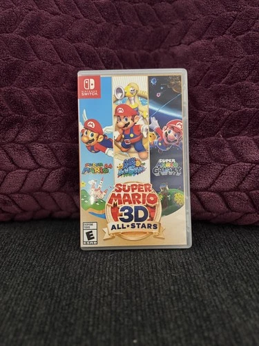 Nintendo Switch Game Super Mario 3D All Star Opened Heavy Switch Grail!