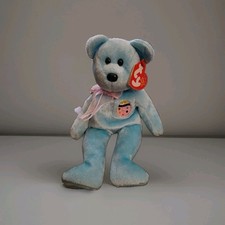 TY Beanie Baby - EGGS II the Easter Bear 8.5 inch - MWMTs Stuffed Animal Toy