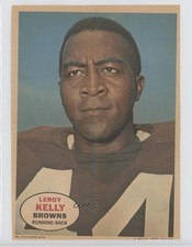 1968 Topps Poster Inserts Leroy Kelly #2 HOF 2a9