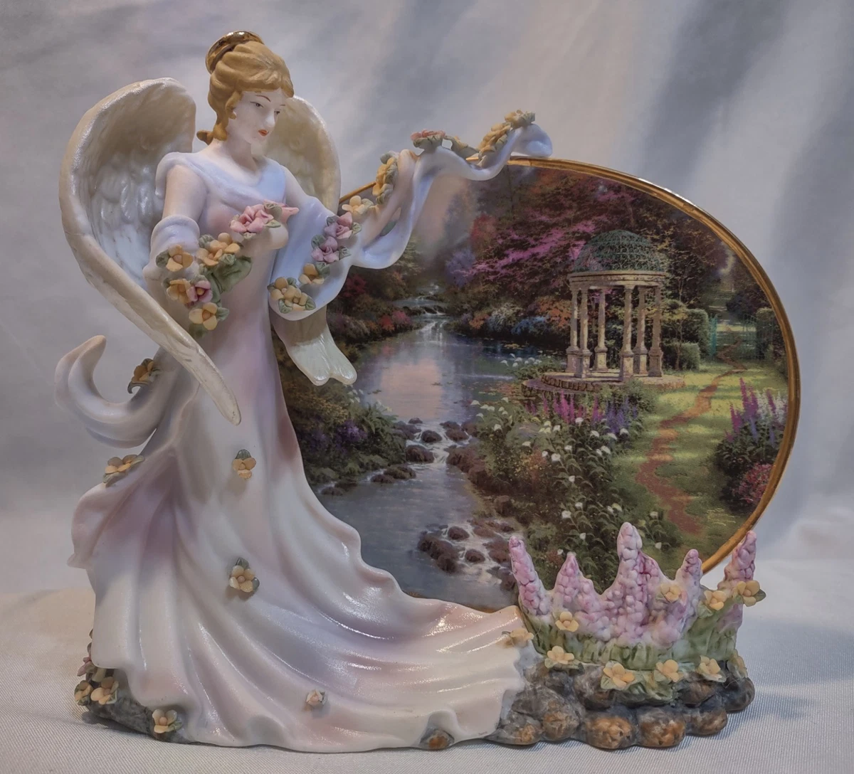 Thomas Kinkade Garden Of Prayer In other Thomas Kinkade