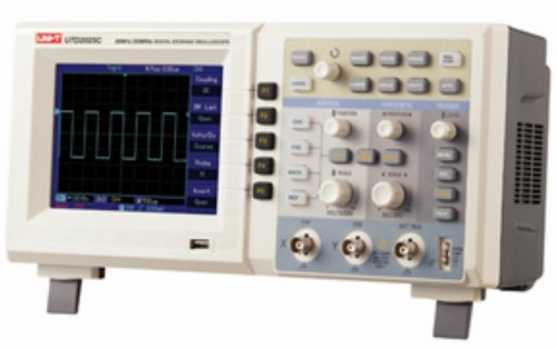 Oscilloscope banc couleur numérique 200 MHz 2 canaux 1GSa/s USB 110-240V UTD2202CE - Photo 1/1