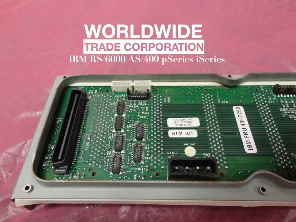 IBM 6519 40H7259 93H2142 SCSI Backplane (Hot swap) for 7025-F50, 7026-H50 etc - Image 3 of 4