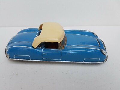 ANCIENNE VOITURE TOLE CABRIOLET JOUSTRA JOUET ENFANT