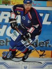107 Collin Beardsmore Iserlohn Roosters DEL 2001-02 orig. signiert