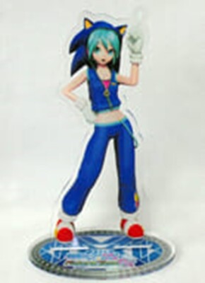 Sonic the Hedgehog Hatsune Miku Acrylic Stand Daiba De Diva