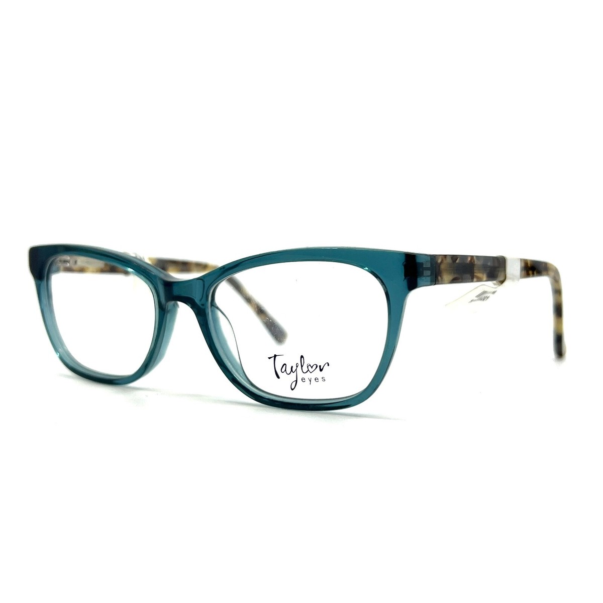 Taylor Eyes TAMMY TEAL Eyeglasses Frames Clear Blue Tortoise  display picture 3