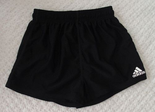 Adidas Mens Boys Gymnastic Black Competition Shorts Size AXS Adult Extra Small