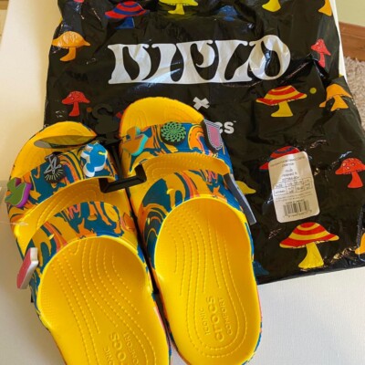 NWT Diplo  x Croc Sandals Rare Size 9 W 7 M DIPLO X CROCS CLASSIC 2 STRAP SANDAL US Sz 7(M) / 9(W) & 8(M  main image 2