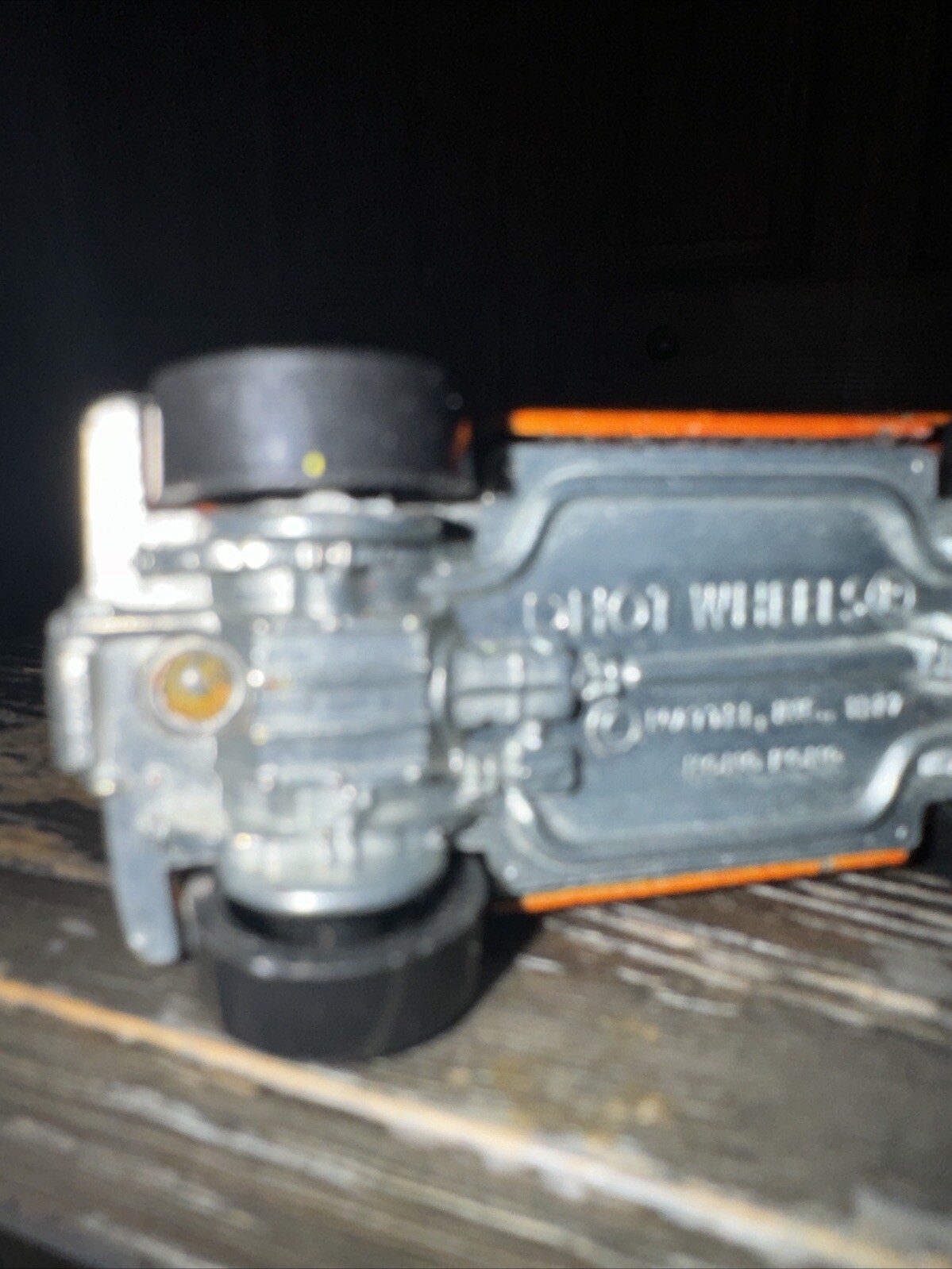 Vintage 1977 Hot Wheels Baja Breaker Van 1/64 Orange Opening Hood Hong Kong thumbnail 15