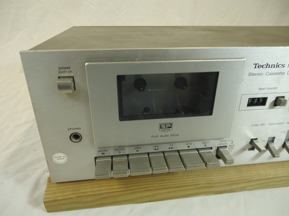 パナソニック  Technics RS-M10 ステレオカセットデッキ technics rs m10 cassette deck ,working, | eBay