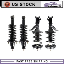 4pcs Front & Rear Struts w/ Coil Spring Assembly For 2003-2005 Honda Civic 1.7L