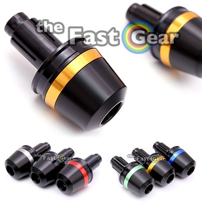 GOLD Bar End Weight Dome CNC For Yamaha T-MAX 500 Scooter) 01-06 05 04 03 02