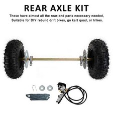 29" Rear Axle Assembly Complete Wheel Hub Kit Go Kart Quad Trike Drift Bikes EP