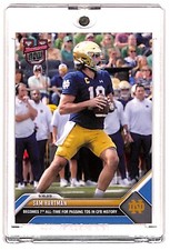 2023 Bowman U Now Sam Hartman BLUE PARALLEL /49 SSP Notre Dame #4 🔥