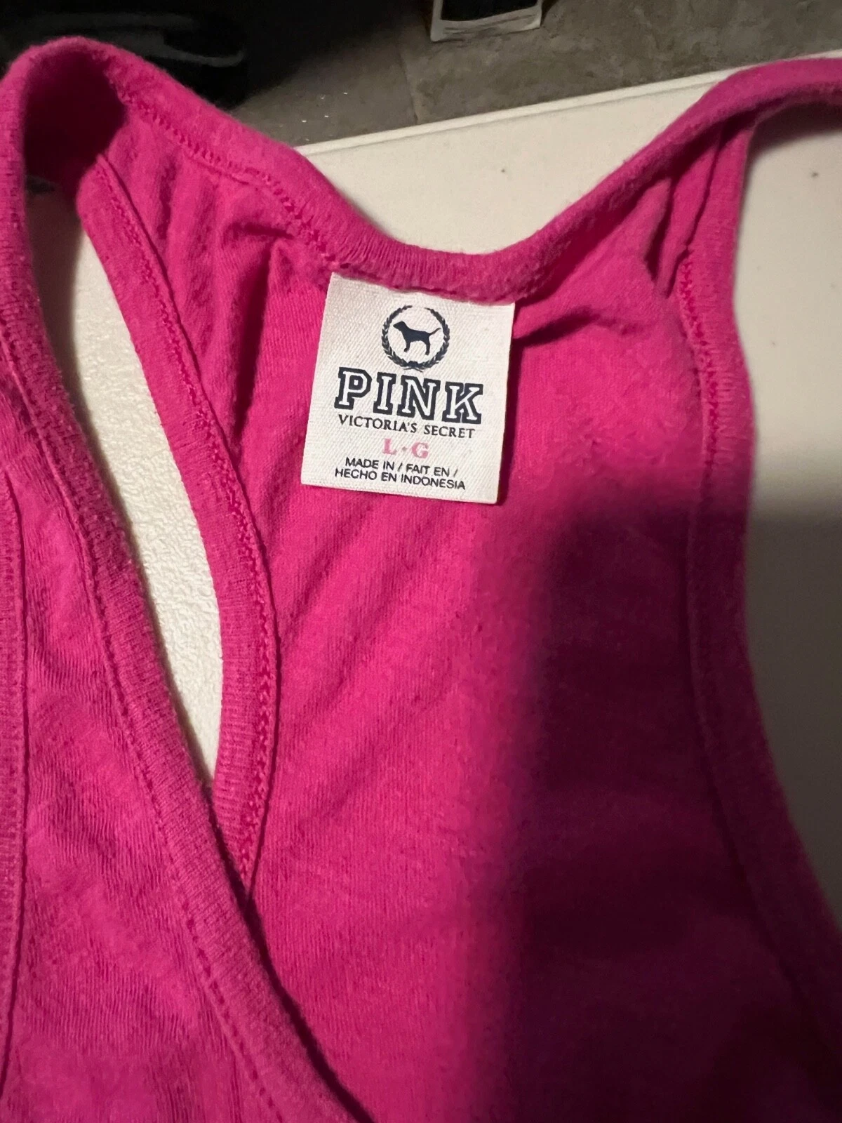 victoria-secret-vs racerback gym set of 3 guc tank-top