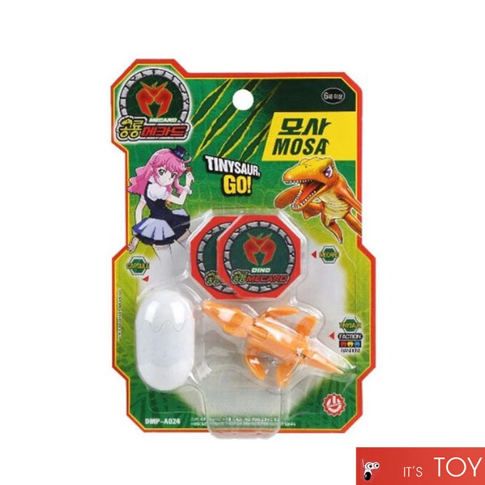 Dino Mecard Tinysaur MOSA Mosasaurus Dinosaur Transforming Robot