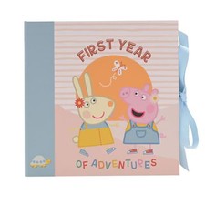 Peppa Pig Baby Record Book First Year of Adventures Unisex
