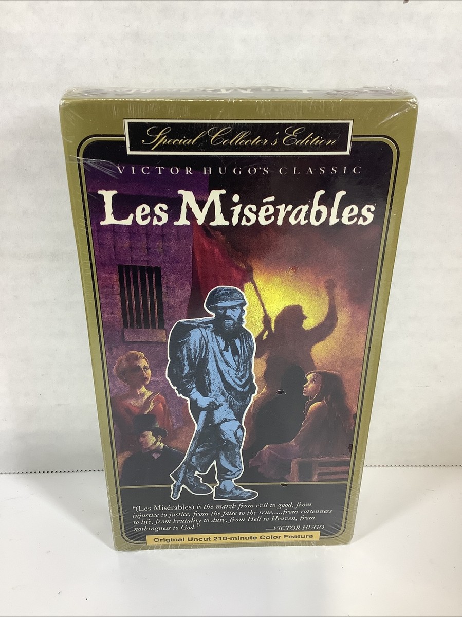 Les Miserables (VHS, 1997) 95163923235| eBay