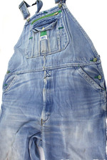 Liberty 40 x 27 Denim Bib Overalls - Paint H2963