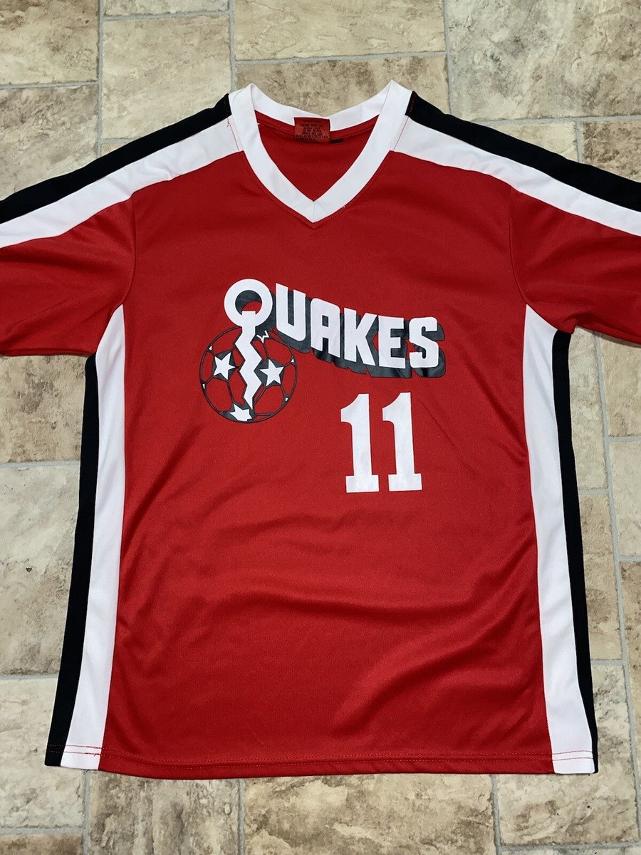 San Jose 2011 QUAKES Soccer Jersey Kit Medium Season Ticket
