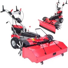 55743/47/44 Benzin Kehrmaschine 1000 Motorbesen Schneeschieber Auffangbehälter