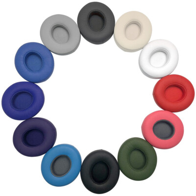 für Beats by Dr.Dre Solo 2.0 /3.0 Kopfhörer 2 x Ersatz-Ohrpolster Weiches Kissen