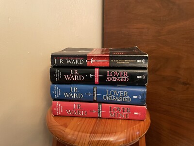 14 Book Lot JR WARD: BLACK DAGGER BROTHERHOOD: Lover Mine Lover Avenged First
