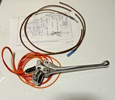 Harley Panhead Shovelhead Front Brake Lever & Switch Kit 1948-1972 For 1" Bars